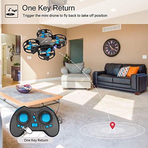 SNAPTAIN H823H Mini Drone for Kids, RC Nano Quadcopter w/Altitude Hold, Headless Mode, 3D Flips, One Key Return and Speed Adjustment