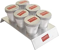 Vista 9 de HAZEL Juego de 12 moldes de aluminio para kulfi con 2 soportes y 24 varillas, para hacer helados y paletas reutilizables, moldes Kulfi para hacer