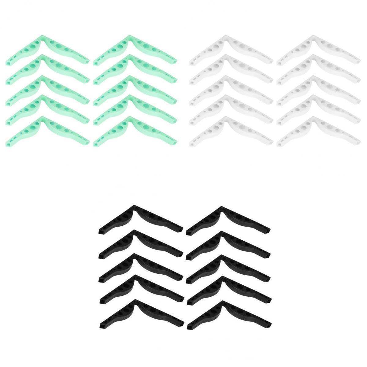 Merishopp 30pcs Anti-Fog Nose Bridge Pads Strip Seal Prevent Fogging Green+White+Black | Clothing, Shoes & Accessories | Costumes, Reenactment, Theater | Accessories | Masks & Eye Masks-picture-31