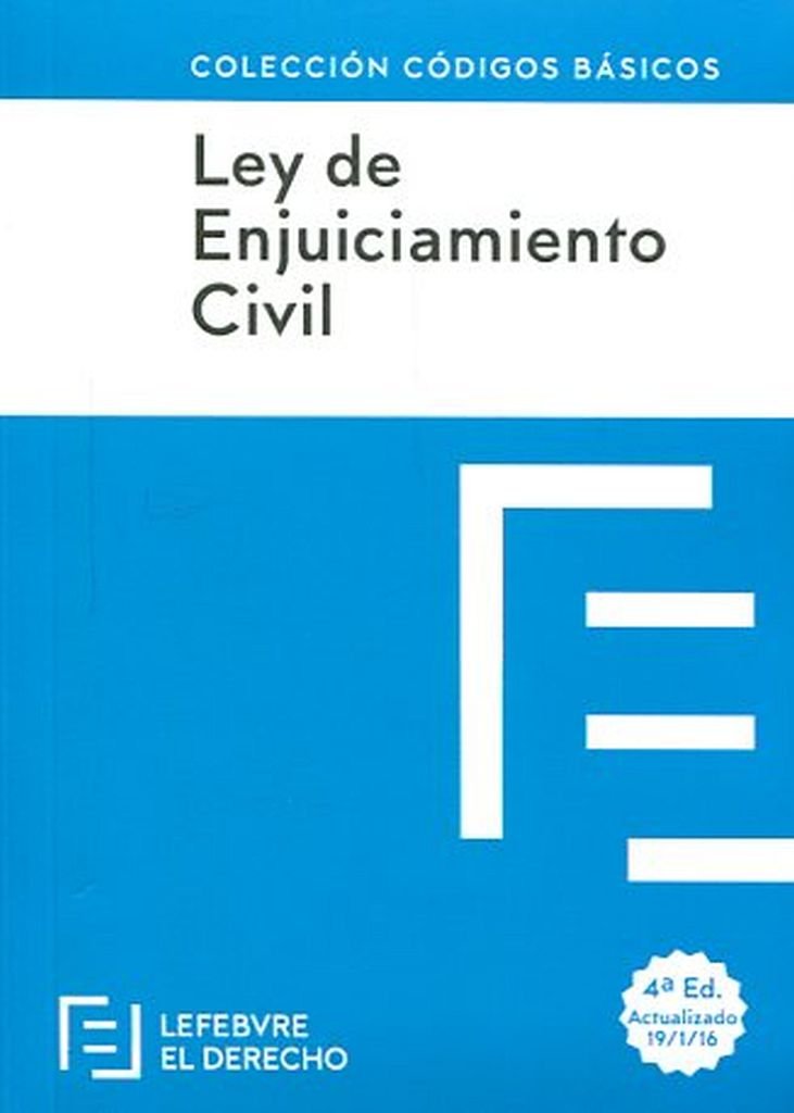 Ley de Enjuiciamiento Civil (Códigos Básicos)