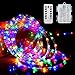 Produktbild MIFIRE LED Lichtechlauch Lichterkette Außen, 100er LED 10M Lichtschlauch Außen mit Fernbedienung und Timer, IP65 Batteriebetrieben Lichterschlauch für Hochzeit, Party, Garten, Balkon, Terrasse