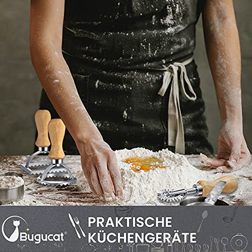 Bugucat Timbri per Ravioli,Stampo Ravioli in