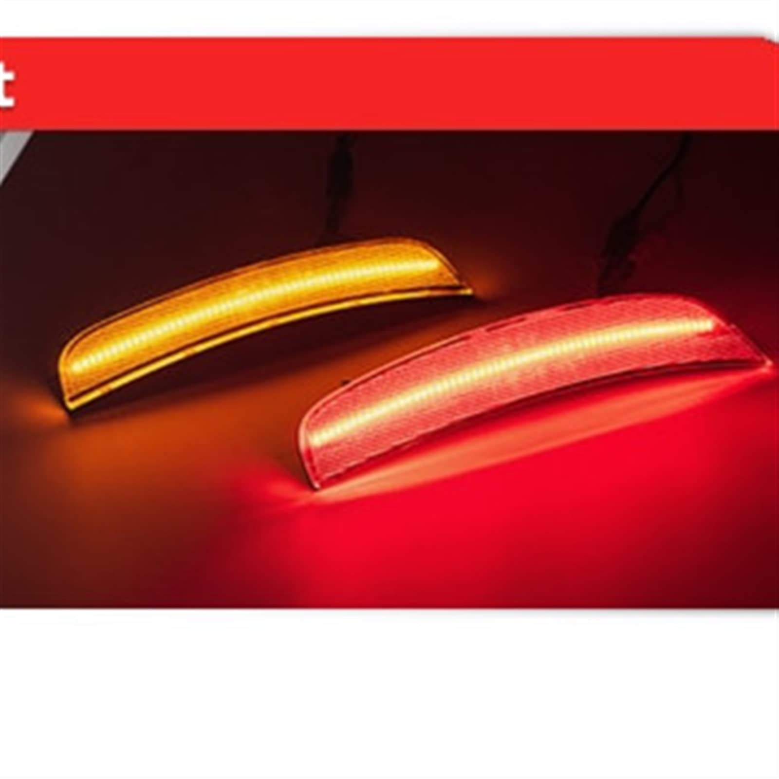 indicatore Luminoso Compatibile con Fiat per 500 Sport 2011 2012 2013 2014 2015 2016 2017 Auto Mudguard Side Marker Indicatori di Direzione OEM: 68136734AA 68136735AA(Smoked Lens)