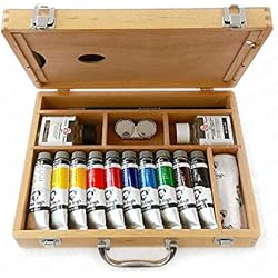 Maletin Oleo Van Gogh CAJA OLEO VAN GOGH BASICA + BLOCK 10 HOJAS 24X32cm