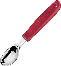 Concha para Sorvete Tramontina Utilitá com Lâmina em Aço Inox e Cabo de Polipropileno Vermelho
