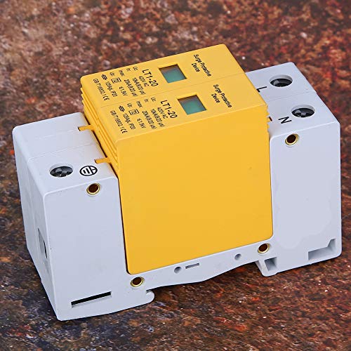 Disjoncteur contre les surtensions 2P durable pour protection électronique maison