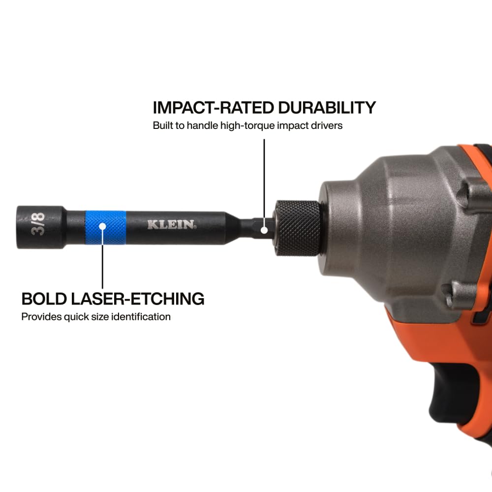 Amazon.com: Klein Tools 32946S 4-Inch Power Nut Setters 6