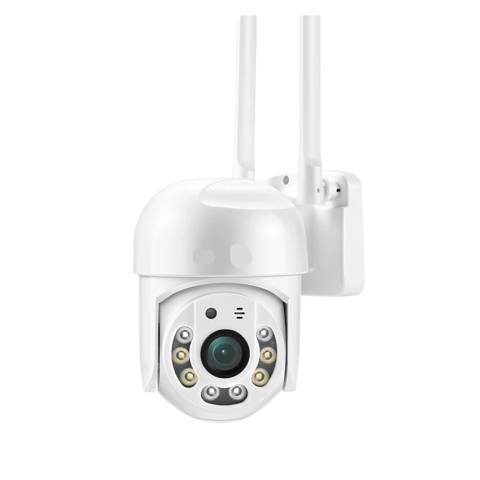 NCAEVGXRWJT 5MP WiFi PTZ Outdoor Security Camera, 5X Digital Zoom AI Human Detection Two-Way Audio Wireless Surveillance Cam(UK Plug,5MP 64G TF Card)