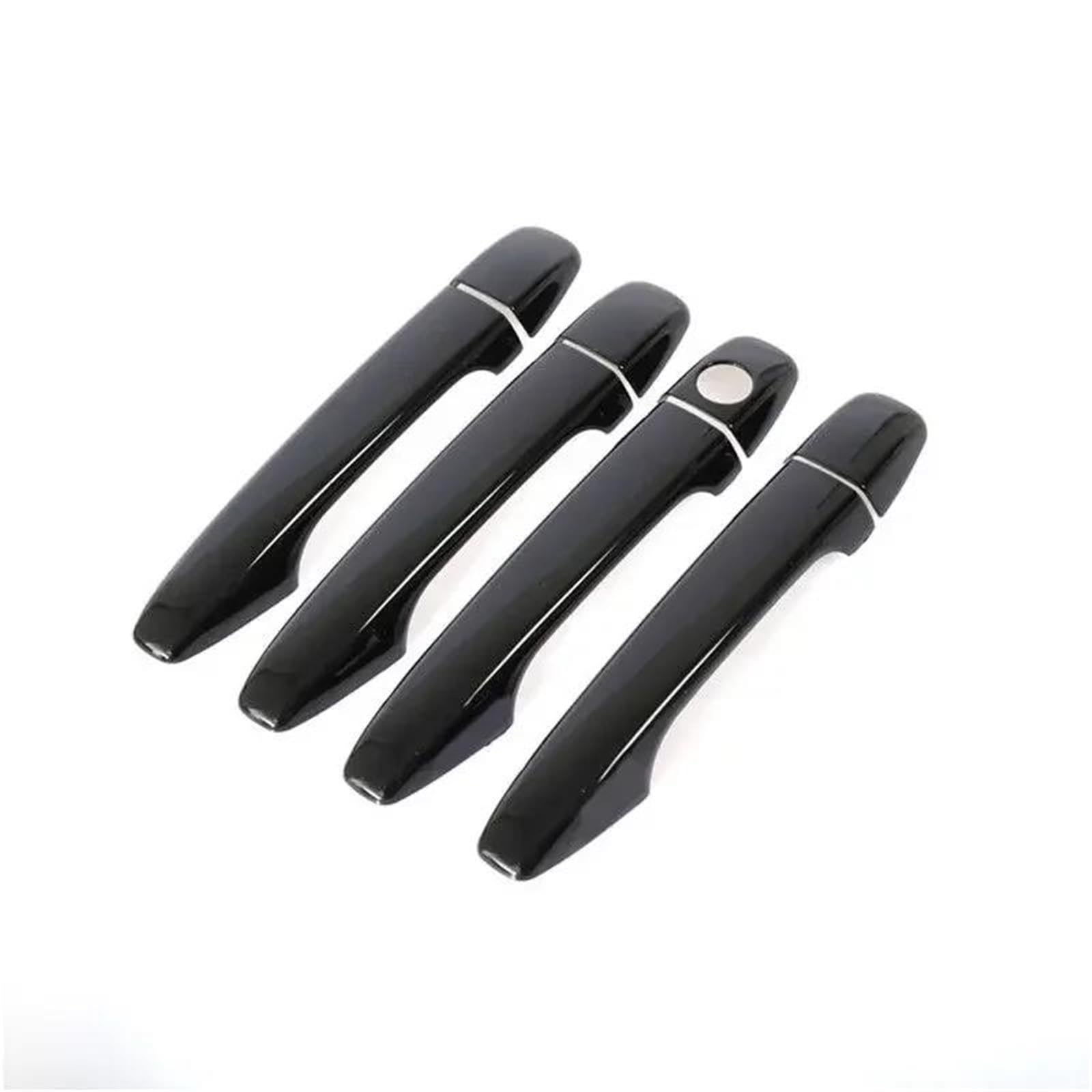 KJHOPY Car Door Handle Cover Pad Exterior Decorative Accessories for Subaru for Legacy BN BS 2015-2020(Style 2)