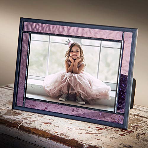 J Devlin Stained Glass Purple Photo Frame #TOP9