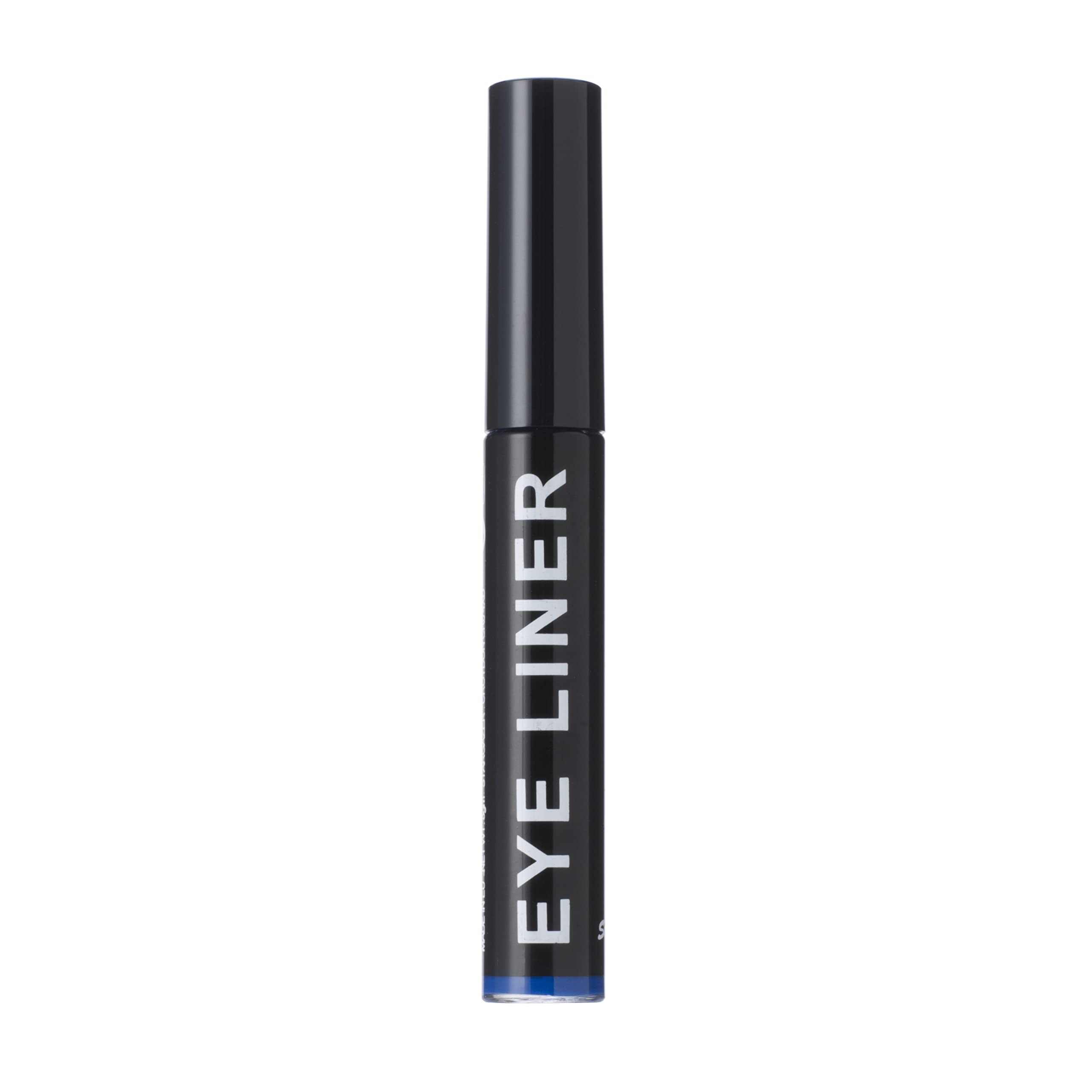 Blue liquid eye liner. Stong colour liquid eye liner with a fine brush applicator.