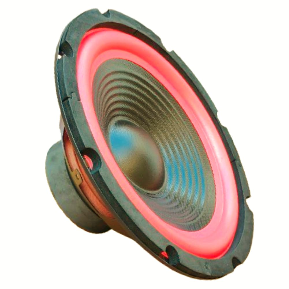 KIT SET PER KORES AUDIO M-88 1 altoparlante diffusore woofer 20 cm 200 mm 8" diametro, 75 watt rms 150 watt max, impedenza 8 ohm, sensibilità 92 db, per casa, 1 pezzo
