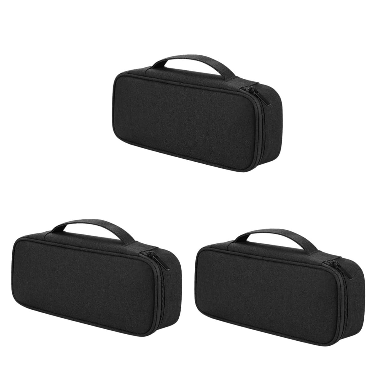 Gadpiparty 3pezzi Organizer Elettronico Per Accessori Digitali Borsa Porta Cavi Compatta Da Viaggio Facile Da Trasportare Per Smartphone e Caricabatterie Mystique