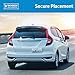 Premium Rubber Coated License Plate Magnet - Holder for Car Dealership Demo Tag for Test Drives - (2 Pack Bundle)