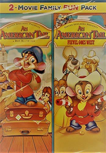 Películas de American Tail Paquete de 2 Región 1 para Tardes de Cine Familiar