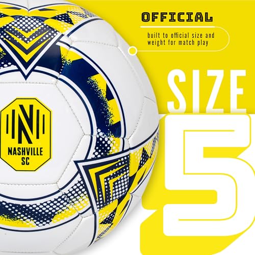 Image of Franklin Sports Official MLS Team Soccer Balls - Official Size 5 Soccer Balls - Regulation Size + Weight Soccer Ball for Kids + Adults - Boys + Girls Soccer Ball - Air Pump Included