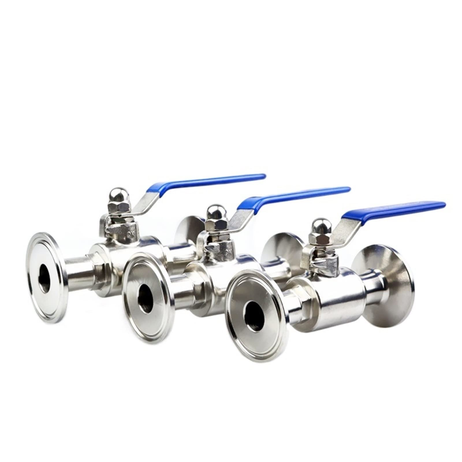 1,5 Quot; 2 cytat; Ferrule Tri-Clamp, średnica zewnętrzna 19 mm, 25, 38, 50, 64, sanitarny zawór kulowy ze stali nierdzewnej 304 do pamiętnika Homebrew 3/4" sztuka (51 mm x Ferrule 64)