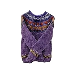 B Purple Fox Sweater