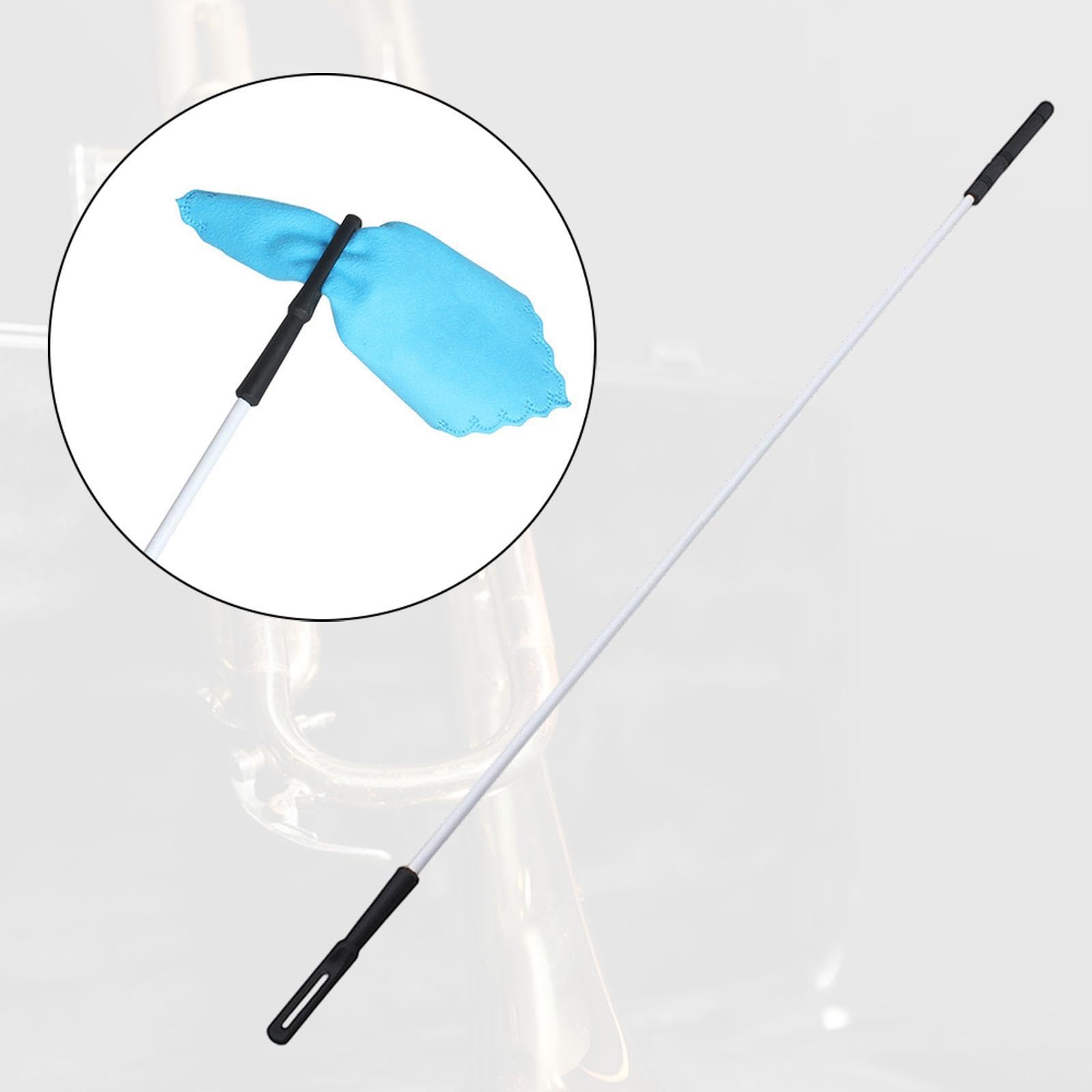 Harilla Varilla de Limpieza para Flauta, 80 Cm, Práctica Herramienta Multiusos para El Mantenimiento de Instrumentos Musicales.