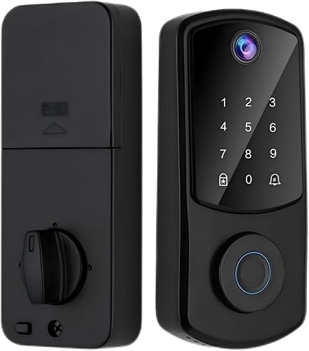 Serrure de Porte Intelligente Avec Empreinte Digitale AloveH