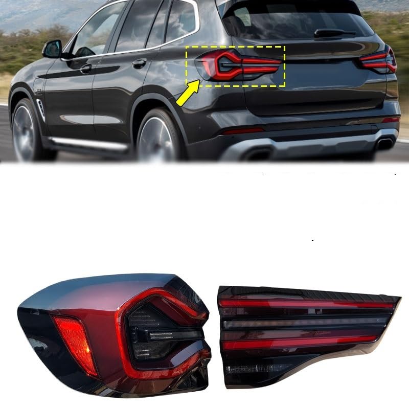 Assemblage de feux stop LED et signalisation pare-chocs BMW X3 - 2