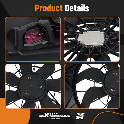 Image of maXpeedingrods Engine Radiator Cooling Fan Assembly for Mercedes-Benz Metris 2016-2020, 4479064400