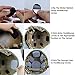 Aoutacc Universal Airsoft Casco Pads, 19pcs / Set Casco Kits de Relleno...
