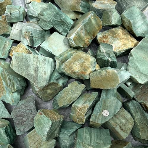 15 Pounds of Large Turquoise Quartz Rocks
