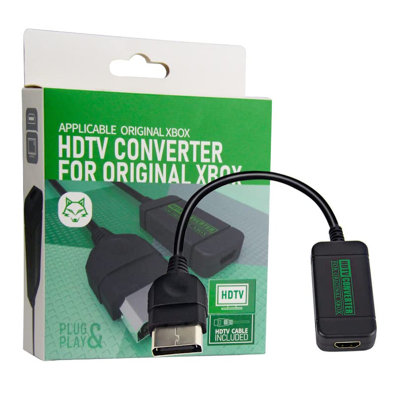 Reproductor de juegos retro compatible con HDMI, convertidor de video digital para consola de juegos X-box, adaptador de cable AV para conectar a HDTV