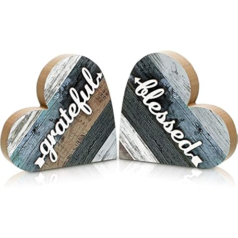 Jetec Rustic Heart Decor Set Cover