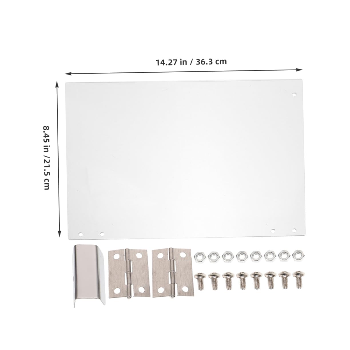 VOSAREA Popcorn Machine Door Panel Replacement Clear Thicken Panel Supply for Easy Cleaning and Convenient Use Compact Lightweight and Design