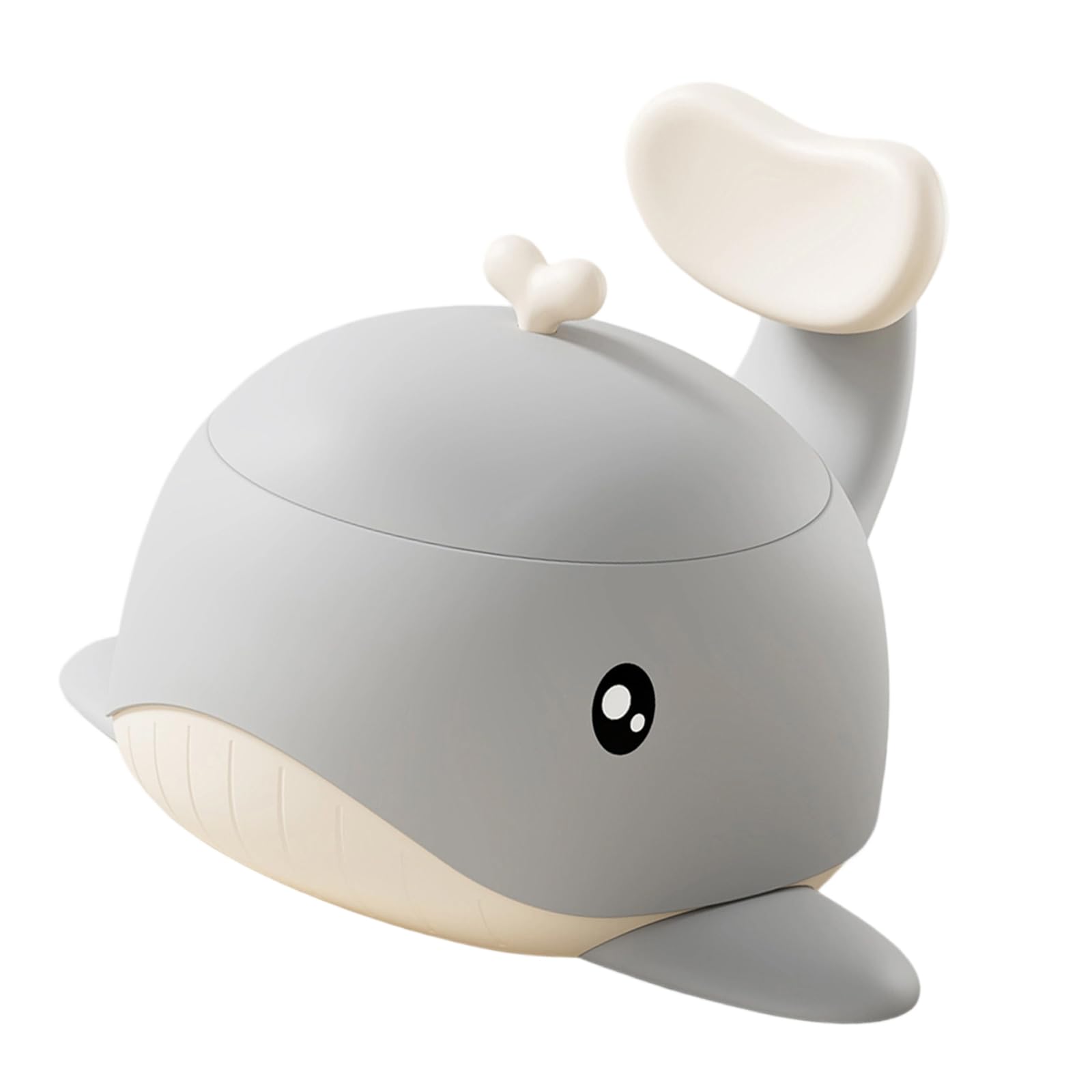 Whale Themed Portable Potty Chair for Toddler Nonslip Base Easy Assembly Toilet Training Assist Indoor Outdoor Kids Travel Potty