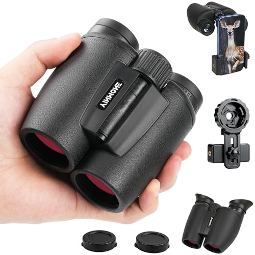 Binoculares compactos 12x30 ligeros para niños y adultos miniatura 1