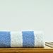Luxury Hotel & Spa Towel Turkish Cotton - Extra Large Cabana Striped Pool Beach Towel Set (Light Blue, Set of 2)