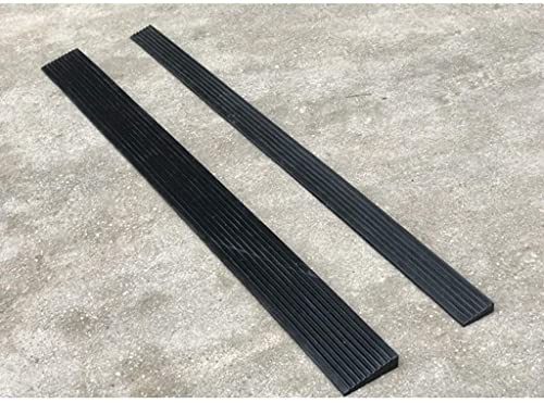 Rampes de service multifonctions noires pour marches 2cm - 2
