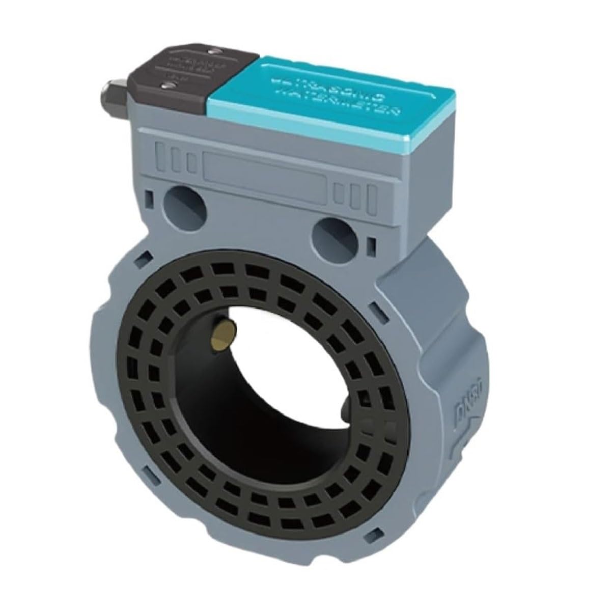 Genérico Medidor de Flujo ultrasónico, transductor de Flujo con Abrazadera, medidor de Flujo de Agua Digital no invasivo, medidor de Flujo de líquido portátil de Mano.(DN100)