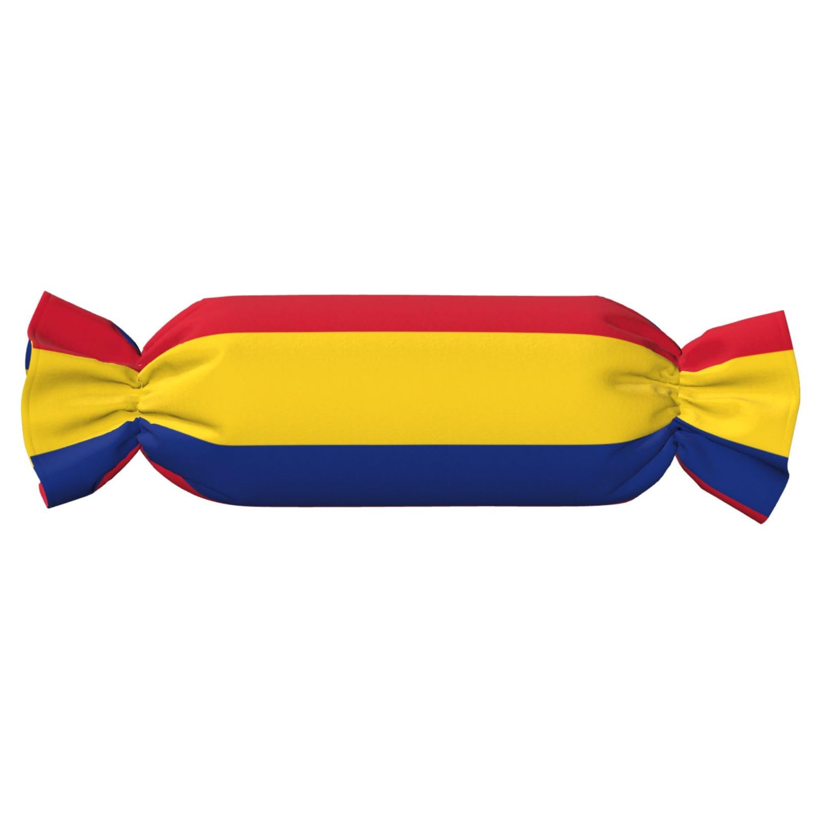 Oreiller cylindrique canapé maison imprimé drapeau Roumanie