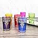 Moroccan Glasses Artisan Hand-Made Multipurpose 170 ml 6 oz Tea, Coffee and Wine Moroccan, Hot & Cold Tumbler - Marrakech & Casablanca Tea Cups Set of 6 Hand Blown Colorful Made in Morocco (6 Colors)