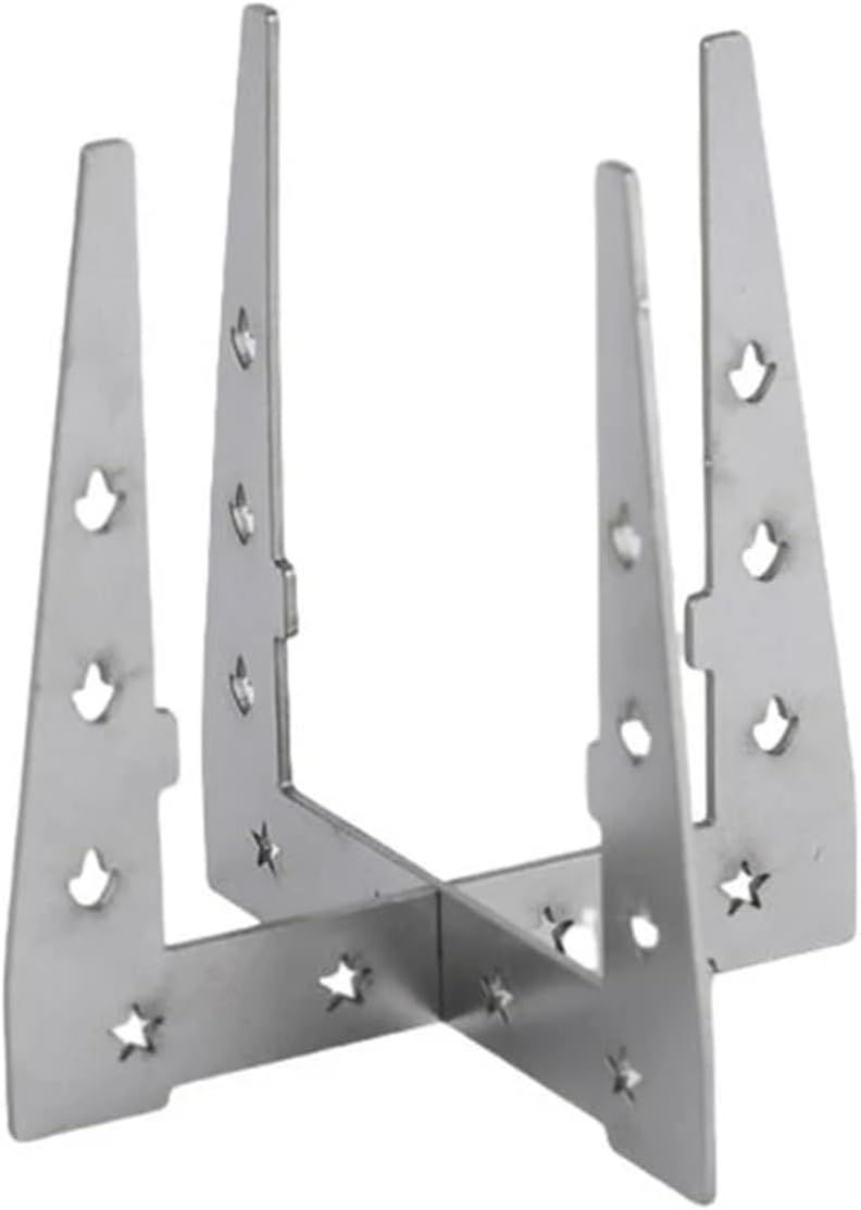 31KC Light Weight Stainless Steel Alcohols Burners Holder Durability Alcohols Stove Rack for Hiking and Beach Parties