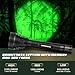 LUMENSHOOTER S20G Hunting Light, 2000Lumens Extremely Bright Predator Light Green Flashlight, Green Light for Hunting Deers, Coyotes, Coons, Hogs, Varmints