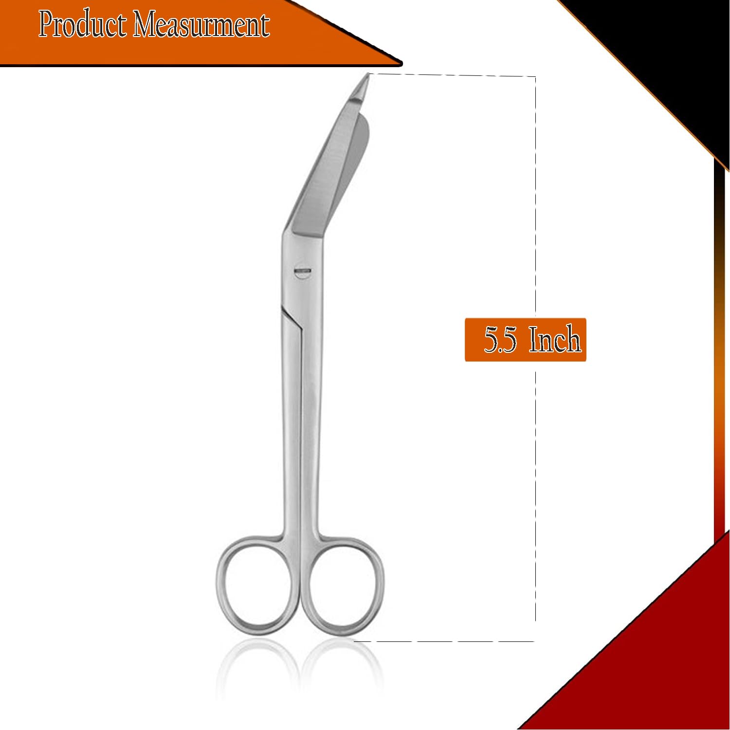 Bandage Scissors Zhehao 4 Pieces Ostomy Scissors Curved