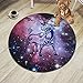 Produktbild Jian E- Teppich Runde Stuhlmatte Zwölf Konstellationen Teppich Schlafzimmer Wohnzimmer rutschfest waschbar Harte tragende Barriere-Matte (Farbe : Taurus, größe : 100cm)