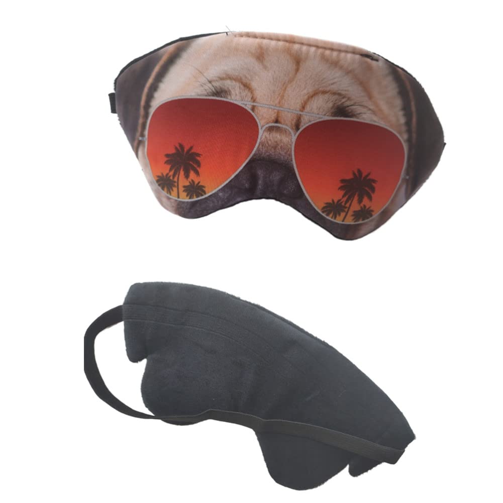 Slaapmasker, 3D Kerstmis Rendier Kinderen Slaapmasker, Grappig Zacht Pluizig Cartoon Oogmasker voor Kinderen Meisjes Jongens Dames Reizen Dutje