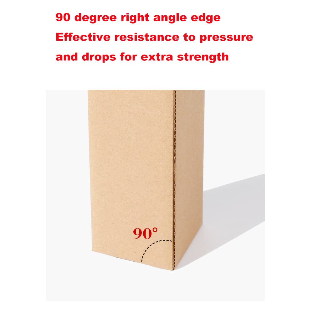 KartonProfis - 50 Scatole Di Cartone Pieghevoli, 300 X 300 X 80 , 30x30x8 C, 300x300x80 - Foto 8
