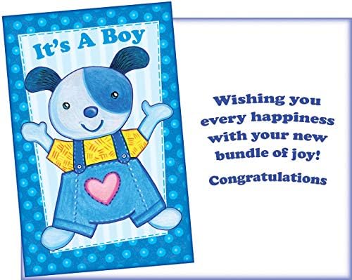 New Baby Boy Greeting Card - 96274