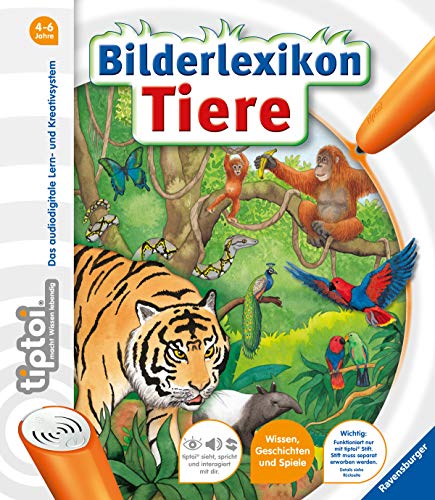 tiptoi® Bilderlexikon Tiere: Mit über 600 Geräuschen und Texten (tiptoi® Bilderbuch)