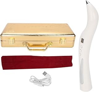 Acupuncture Pen, Acupuncture Meridian Pen Electric Acupuncture Pen Multifunctional Body Massager with 6 Adjustable Intensities