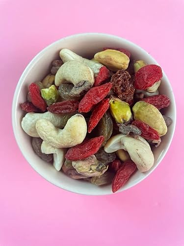 Miniatura 7 de Wilderness Poets, Abundance Wild Mix - Mezcla orgánica de superalimentos crudos (3.25 onzas) de anacardo, pistacho, baya de Goji, cacao, pasas