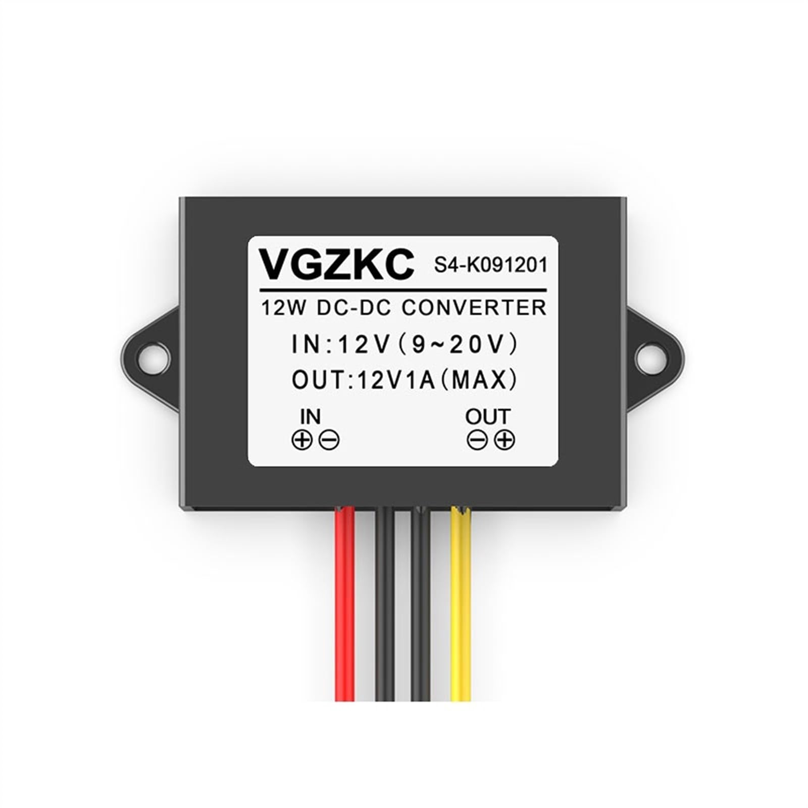 2RD58I8PM 12V to 1A 3A 5A 8A 10A 15A 20A 25A 30A DC Converter to Power Supply Regulator Module(9-20V to 12V 1A S4)