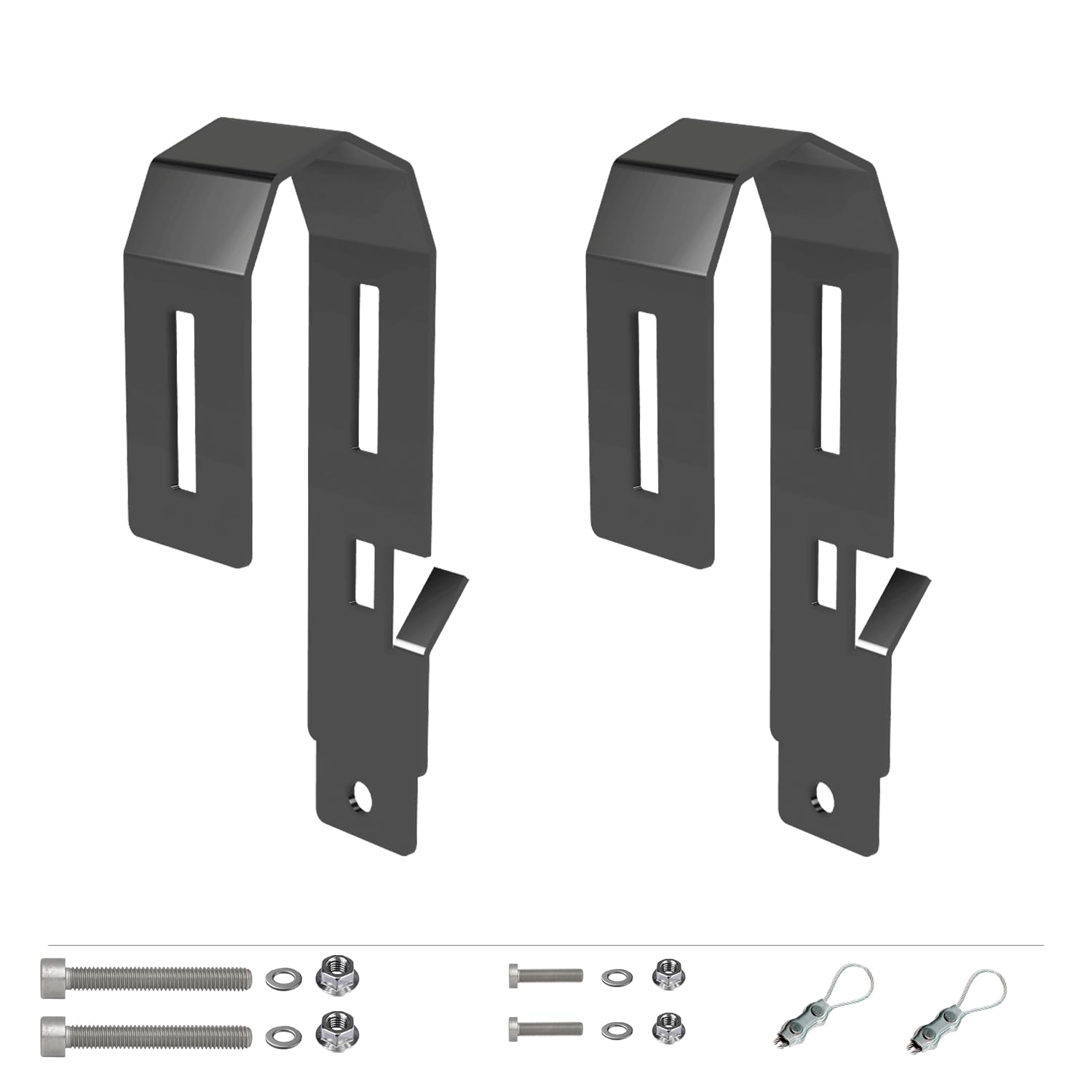 Solar Hook Balcony Suitable for Solar Panel Balcony Power Station Attachment Round up to 50 mm